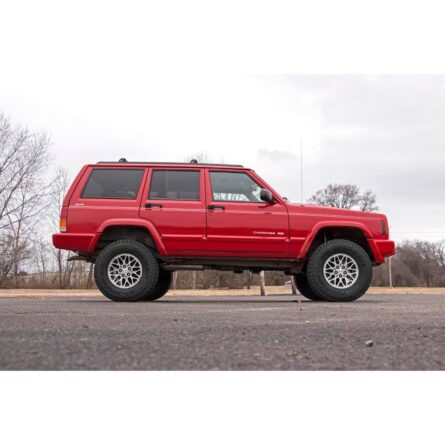 Rough Country 3 Inch Lift Kit - Series II - RR Springs - V2 - Jeep Cherokee XJ (84-01)