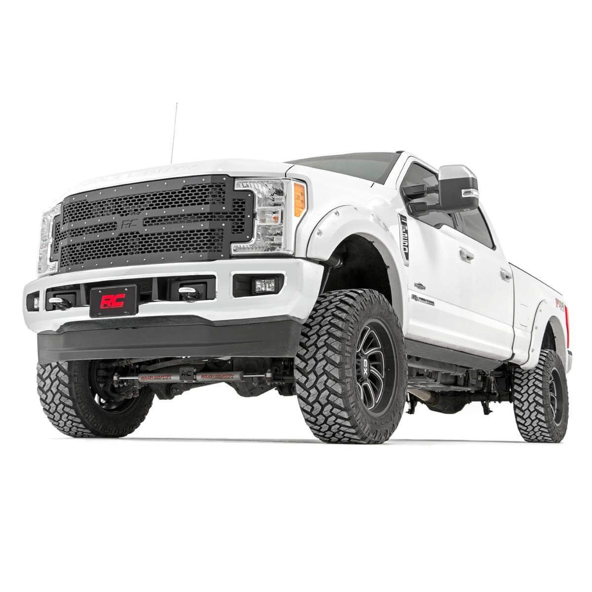Rough Country Mesh Grille - Ford Super Duty 2WD/4WD (2017-2019)