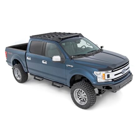 Rough Country Roof Rack - FR 40 Inch Single Row BLK LED - Ford F-150 (19-20)