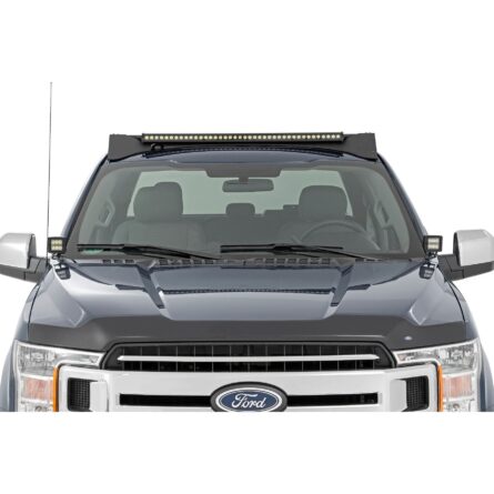 Rough Country Roof Rack - FR 40 Inch Single Row BLK LED - Ford F-150 (19-20)