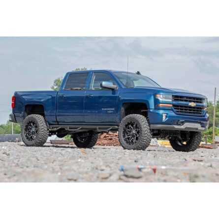 Rough Country 7 Inch Lift Kit - Alum/Stamp Steel - Vertex - Chevy/GMC 1500 (14-18)