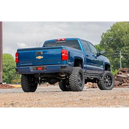 Rough Country 7 Inch Lift Kit - Alum/Stamp Steel - Vertex - Chevy/GMC 1500 (14-18)