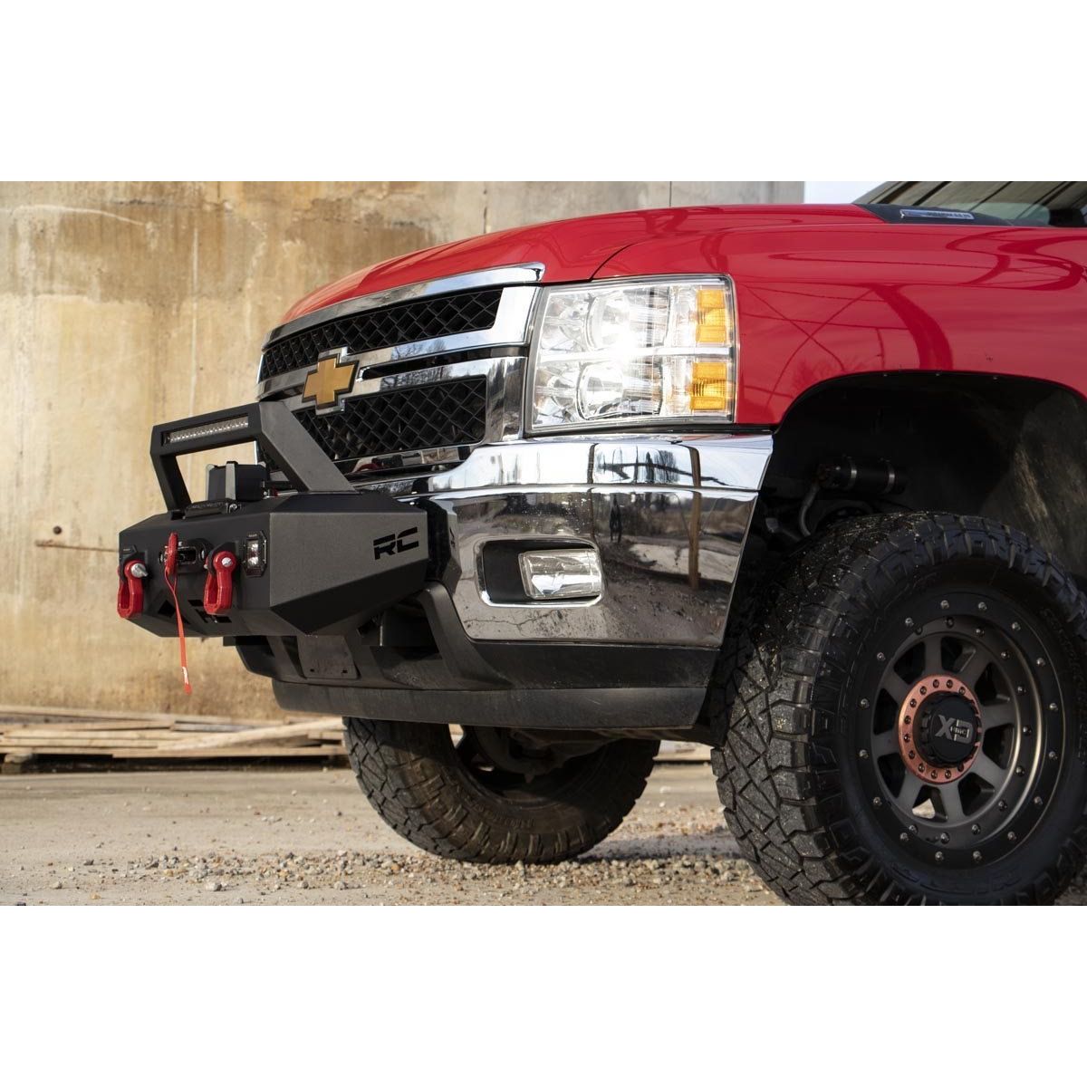 Rough Country EXO Winch Mount Kit - Chevy Silverado 2500 HD/3500 HD (11-19)