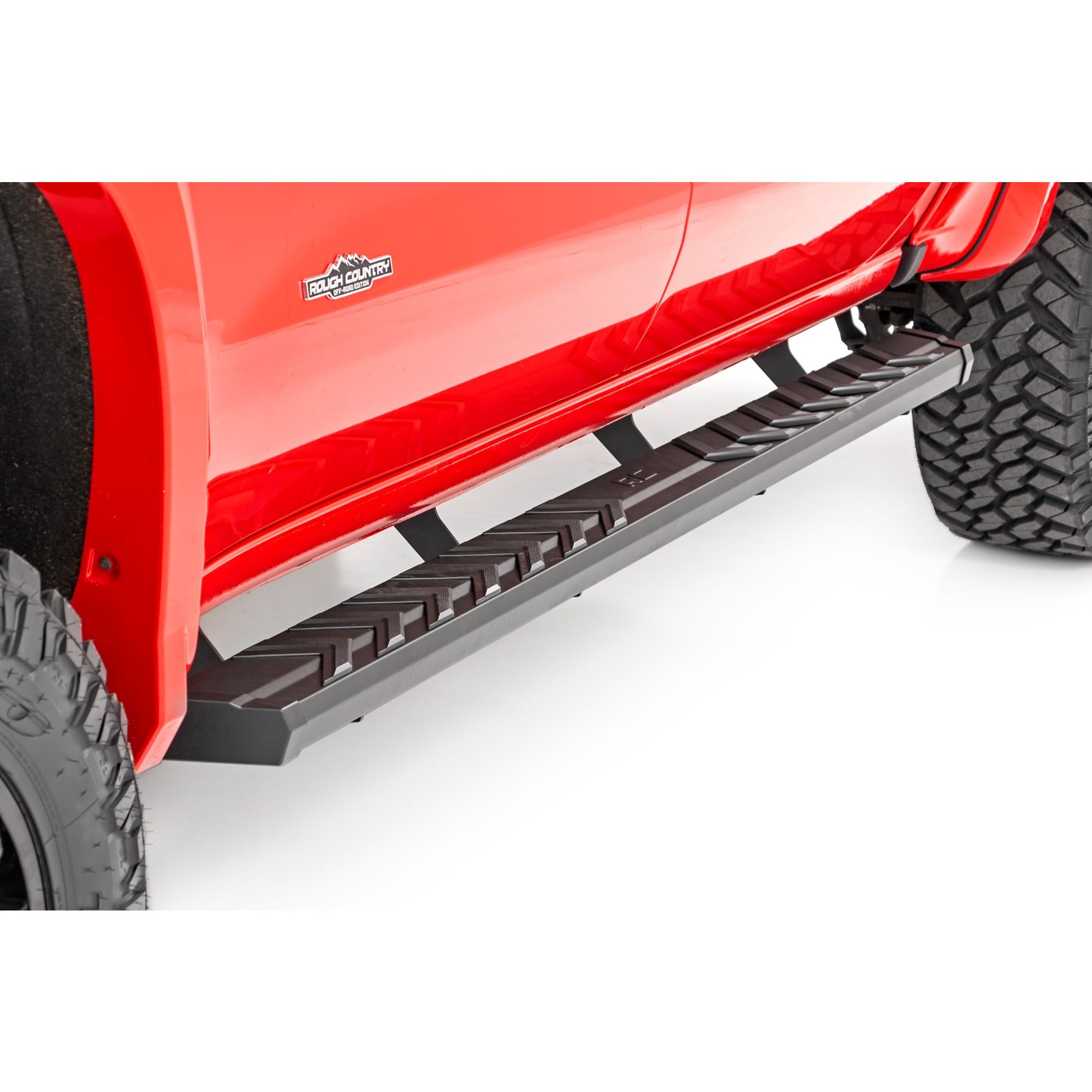 Rough Country BA2 Running Board - Side Step Bars - Chevy/GMC 1500/2500HD (19-23)