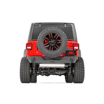 Rough Country Rear Bumper - Trail - Tire Carrier - Jeep Wrangler 4xe (21-23)/Wrangler JL (18-23)