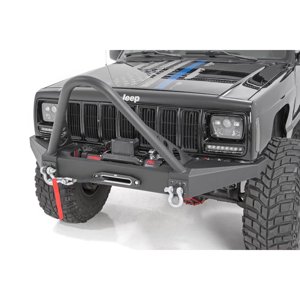 Rough Country Bumper Stinger Bar - Jeep Cherokee XJ 2WD/4WD (1984-2001)
