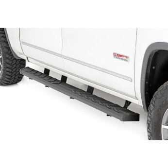 Rough Country BA2 Running Board - Side Step Bars - Chevy/GMC 1500/2500HD/3500HD (07-19)