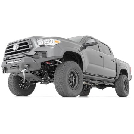 Rough Country SR2 Adjustable Aluminum Steps - Double Cab - Toyota Tacoma (05-23)