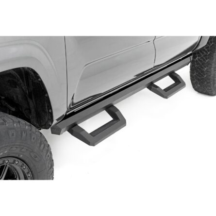 Rough Country SR2 Adjustable Aluminum Steps - Double Cab - Toyota Tacoma (05-23)