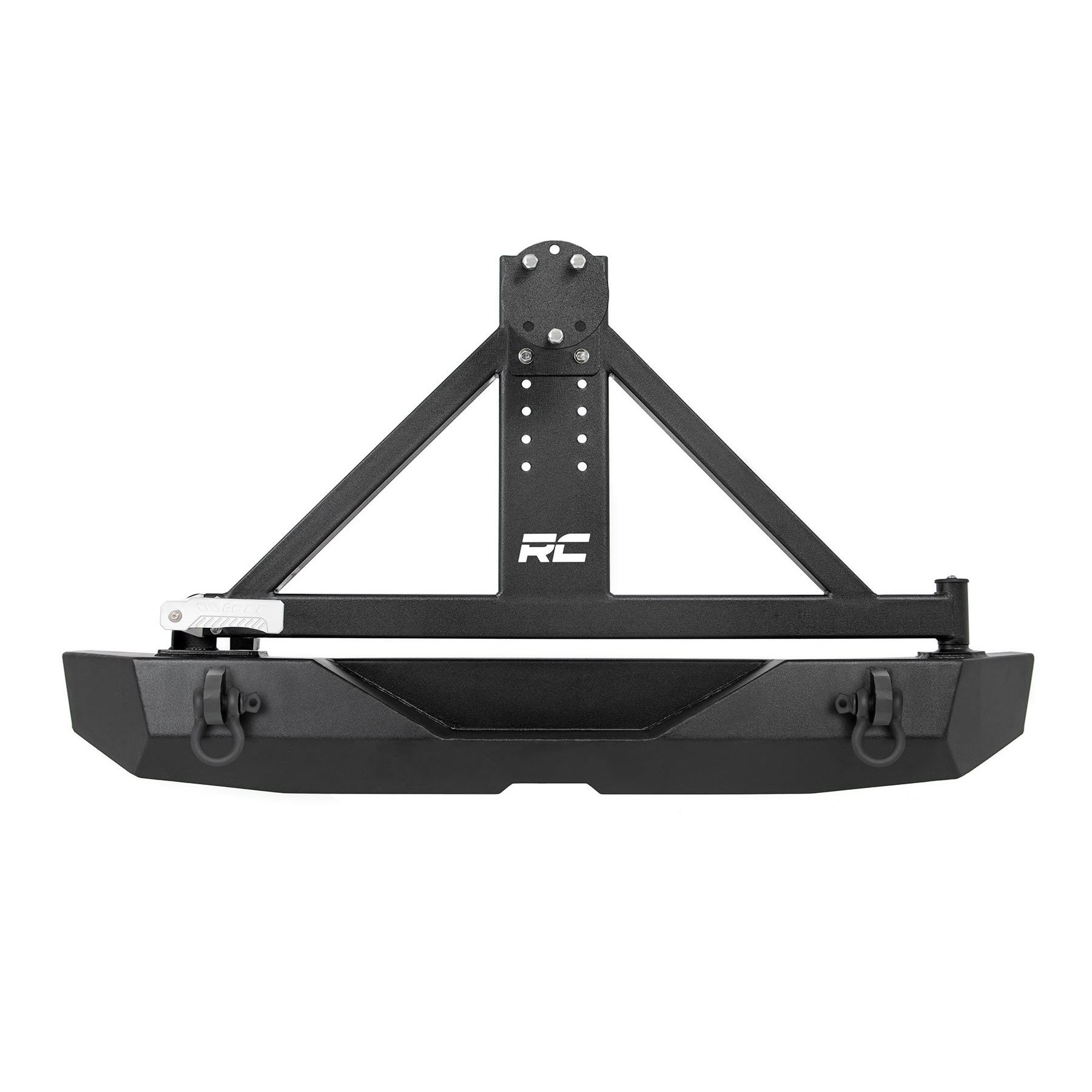 Rough Country Rear Bumper - Rock Crawler - Tire Carrier - Jeep Wrangler JK (07-18)
