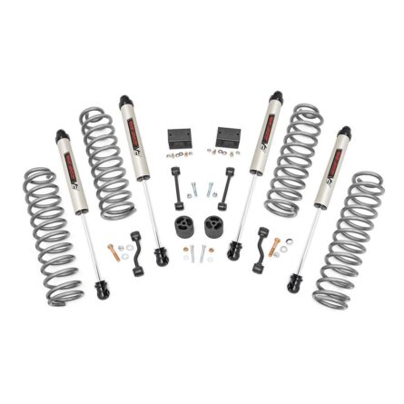 Rough Country 2.5 Inch Lift Kit - Coils - V2 - Jeep Wrangler JL Rubicon (18-23)