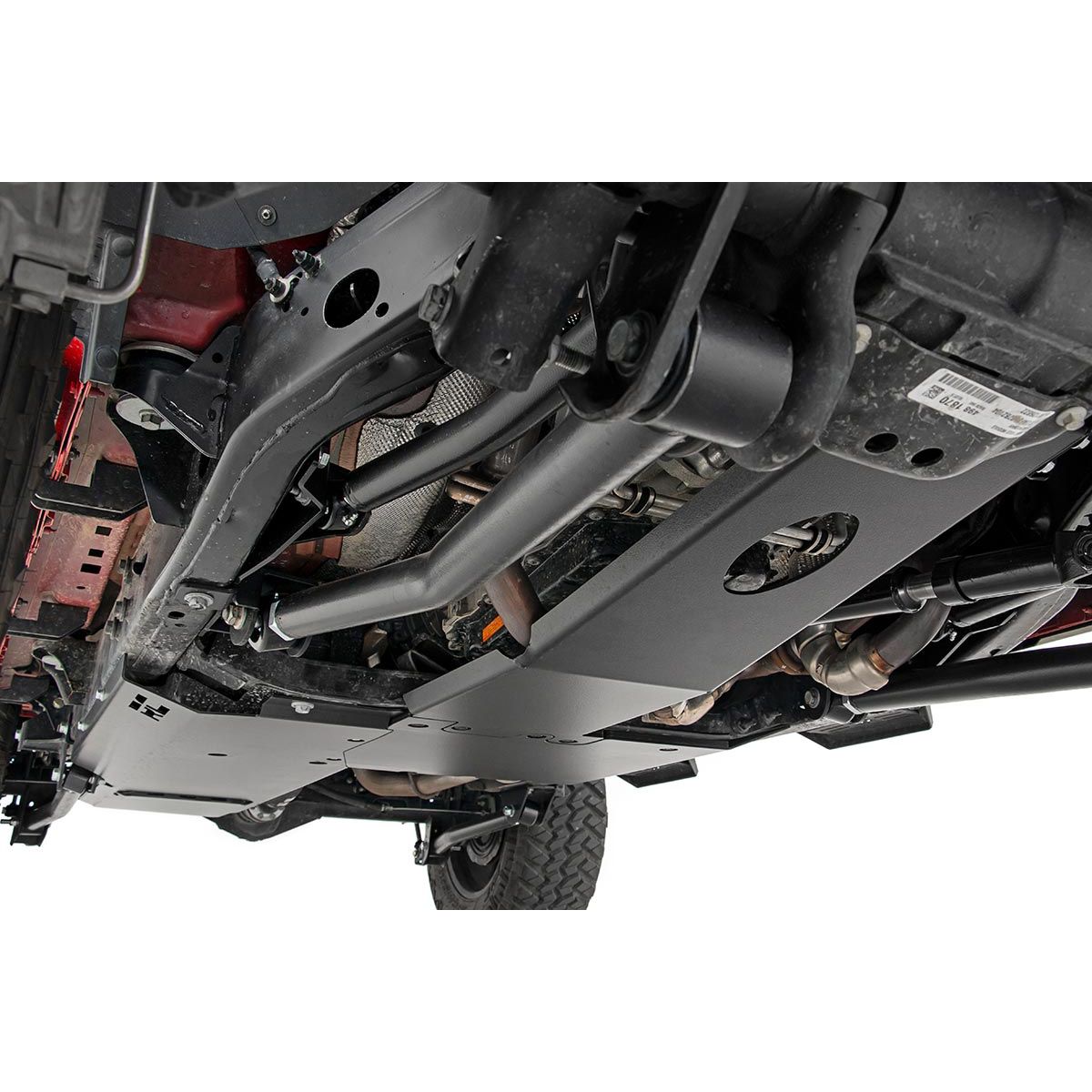 Rough Country Skid Plate Combo - 3.6L - Engine - T-Case - Jeep Wrangler JL (18-19)