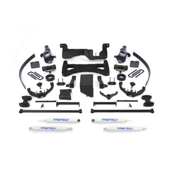 Fabtech 8" PERF SYS W/PERF SHKS 01-06 GM C/K2500HD, C/K3500 NON DUALLY