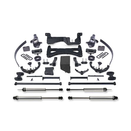 Fabtech 8" PERF SYS W/DLSS SHKS 07-08 GM C/K2500HD,C/K3500 NON DUALLY