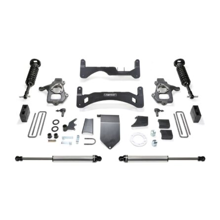 Fabtech 6" PERF SYS G2 W/DL 2.5 & 2.25 14-18 GM C/K1500 P/U W/ OE FORG STL UCA