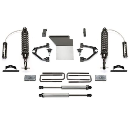 Fabtech 3" BUDGET SYS W/ DL 2.5 & 2. 07-18 GM C/K1500 P/U W/ OE FORG STL UCA