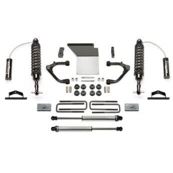 Fabtech 3" UNIBALL UCA SYS W/ DL 2.5 2.25 14-18 GM C/K1500 P/U W/ OE ALM OR STMP STL UCA