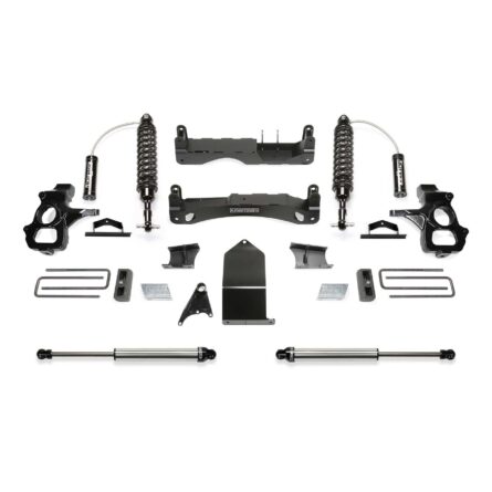 Fabtech 4" PERF SYS W/ DL 2.5 & 2.25 14-18 GM C/K1500 P/U W/ OE FORG STL UCA