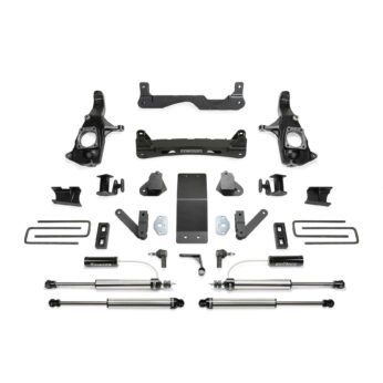 Fabtech 4" BASIC SYS W/DLSS RESI SHKS 2011-19 GM 2500HD 2WD/4WD