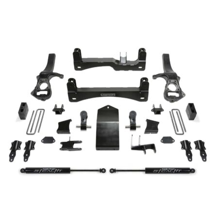 Fabtech 4" BASIC SYS W/ STEALTH 2019-22 GM C/K1500 P/U W/TRAIL BOSS/AT4 PKG