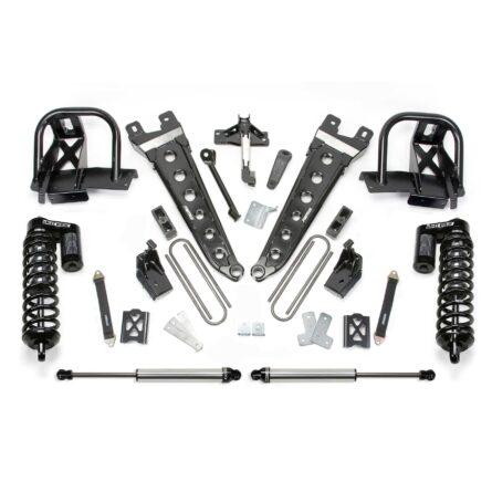 Fabtech 6" RAD ARM SYS W/DLSS 4.0 C/O& RR DLSS 05-07 FORD F250 4WD W/FACTORY OVERLOAD