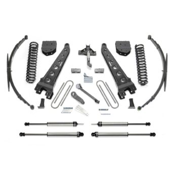 Fabtech 10" RAD ARM SYS W/COILS & DLSS SHKS 08-10 FORD F350 4WD