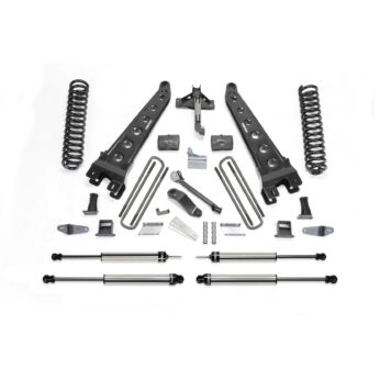 Fabtech 6" RAD ARM SYS W/COILS & DLSS SHKS 08-10 FORD F450/550 4WD