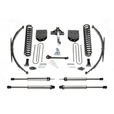 Fabtech 8" BASIC SYS W/DLSS SHKS & RR LEAF SPRNGS 2008-16 FORD F250/350 4WD