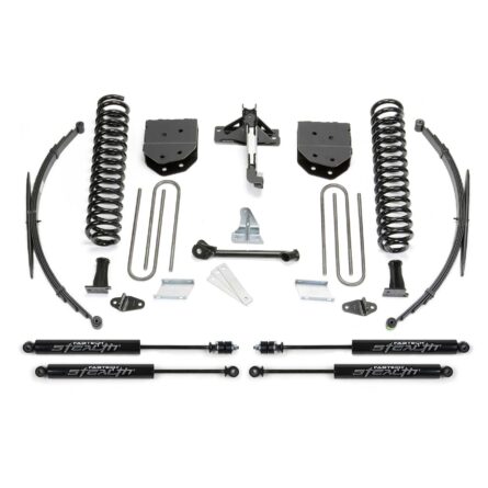 Fabtech 8" BASIC SYS W/STEALTH & RR LF SPRNGS 2008-16 FORD F250/350 4WD