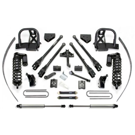 Fabtech 8" 4LINK SYS W/DLSS 4.0 C/O& RR DLSS 2011-16 FORD F250 4WD W/O FACTORY OVERLOAD