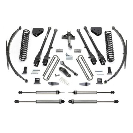 Fabtech 10" 4LINK SYS W/COILS & DLSS SHKS 2011-16 FORD F250 4WD