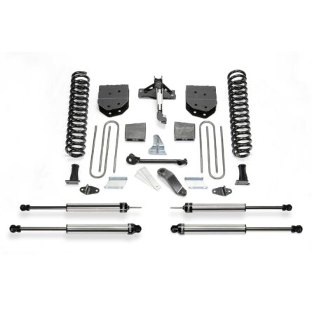 Fabtech 6" BASIC SYS W/DLSS SHKS 2011-13 FORD F450/550 4WD 10 LUG