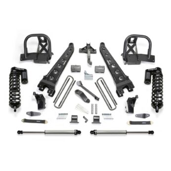 Fabtech 6" RAD ARM SYS W/DLSS 4.0 C/O& RR DLSS 2011-13 FORD F450/550 4WD 10 LUG