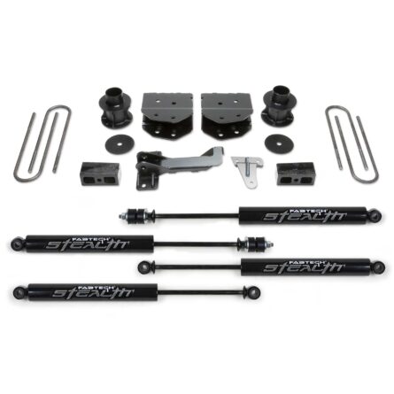 Fabtech 4" BUDGET SYS W/STEALTH 2005-07 FORD F250/350 4WD