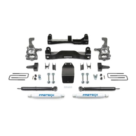 Fabtech 4" BASIC SYS W/ PERF SHKS 09-13 FORD F150 4WD