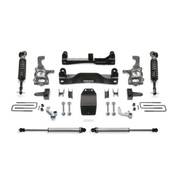 Fabtech 4" PERF SYS W/ DLSS SHKS 2014 FORD F150 4WD