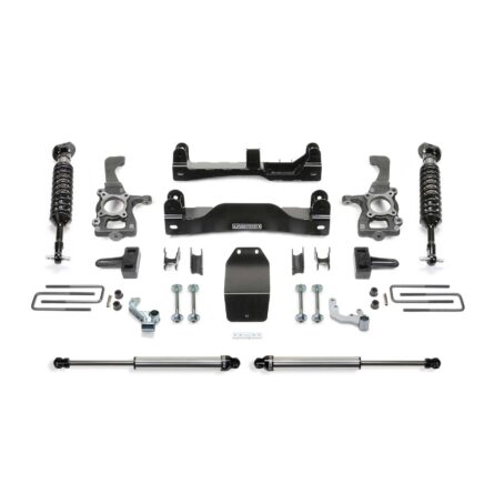 Fabtech 4" PERF SYS W/ DLSS SHKS 2014 FORD F150 4WD