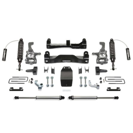 Fabtech 4" PERF SYS W/ DLSS 2.5 C/O RESI AND RR DLSS 2014 FORD F150 4WD