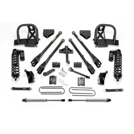 Fabtech 4" 4LINK SYS W/DLSS 4.0 C/O& RR DLSS 2011-16 FORD F350 4WD