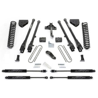 Fabtech 4" 4LINK SYS W/COILS & STEALTH 2008-16 FORD F250/F350 4WD