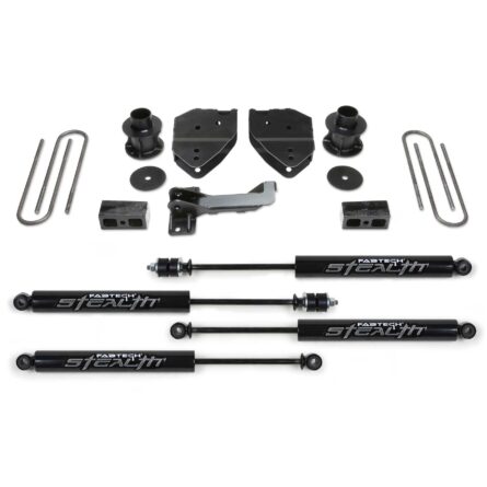 Fabtech 4" BUDGET SYS W/STEALTH 17-21 FORD F250/F350 4WD