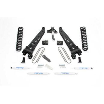 Fabtech 6" RAD ARM SYS W/COILS & PERF SHKS 17-21 FORD F250/F350 4WD DIESEL