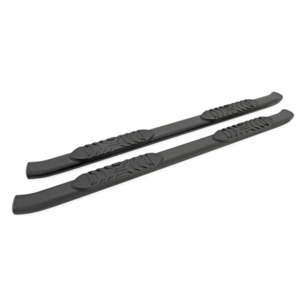 Rough Country Oval Nerf Step - Double Cab - Black - Toyota Tacoma 2WD/4WD (05-23)