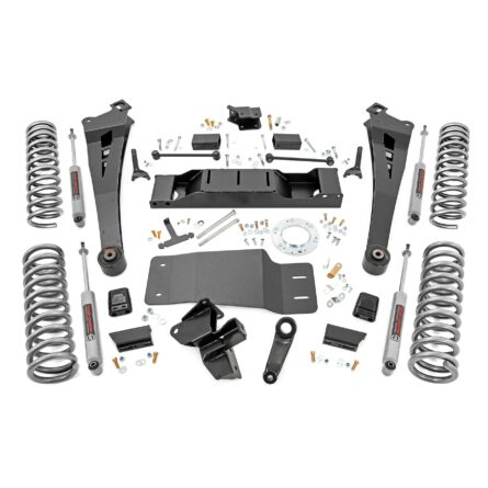 Rough Country 5 Inch Lift Kit - Dual Rate Coils - Non-AISIN - Ram 2500 4WD (19-23)