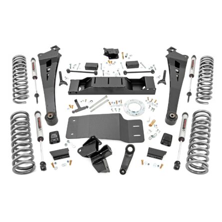 Rough Country 5 Inch Lift Kit - Dual Rate Coils - V2 - Non-AISIN - - Ram 2500 (19-23)