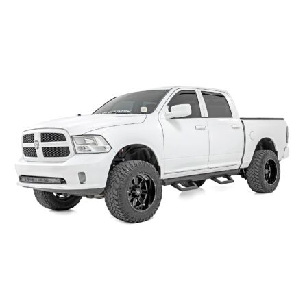 Rough Country SR2 Adjustable Aluminum Steps - Crew Cab - Ram 1500 (09-18)/2500 (10-18)