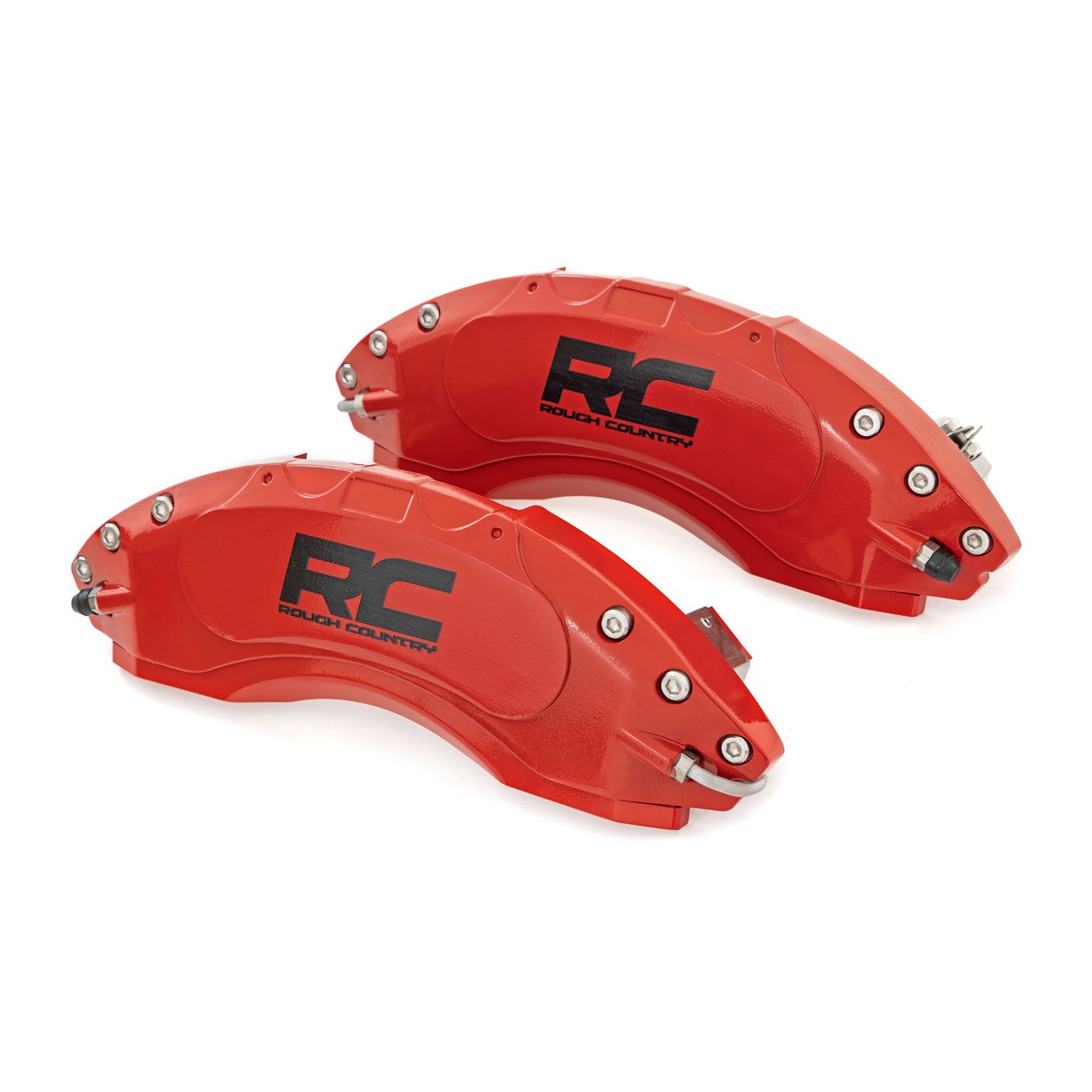 Rough Country Caliper Cover - Red - Toyota Tacoma 2WD/4WD (2005-2023)