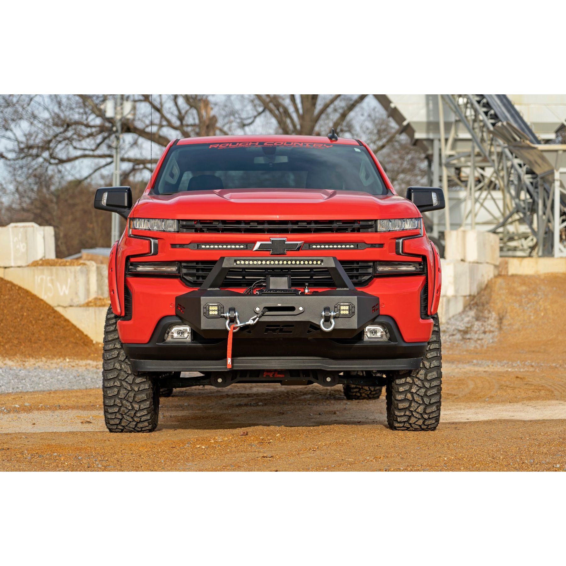 Rough Country EXO Winch Mount Kit - Chevy Silverado 1500 2WD/4WD (2019-2023)