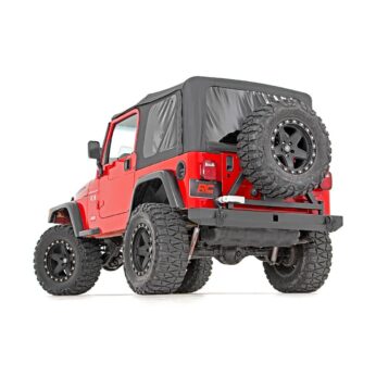 Rough Country Rear Bumper - Tire Carrier - Jeep Wrangler TJ 4WD (1997-2006)