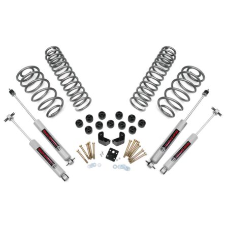 Rough Country 3.75 Inch Lift Kit - Combo - 4 Cyl - N3 - Jeep Wrangler TJ (97-06)